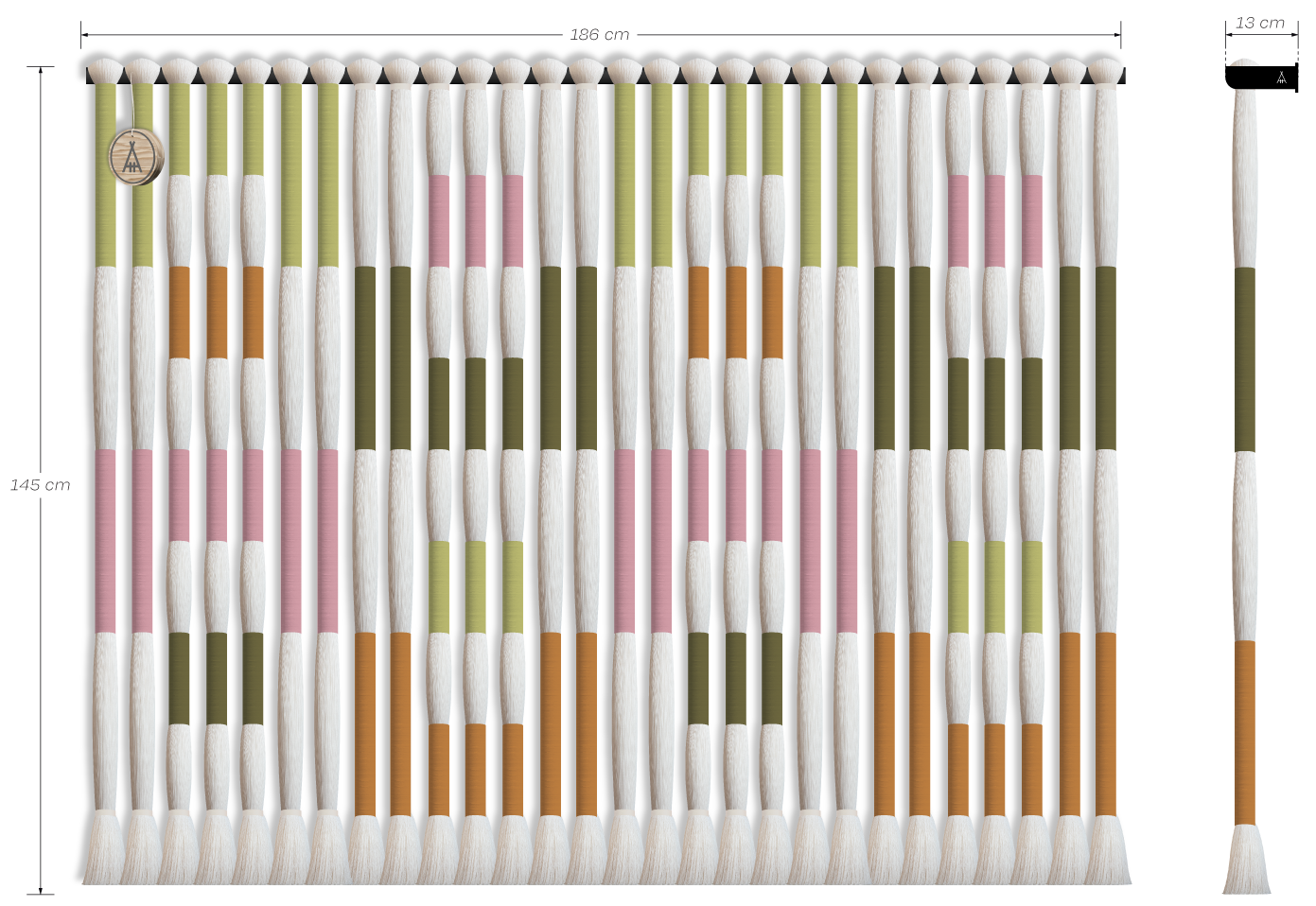 Boceto de dimensiones Retícula