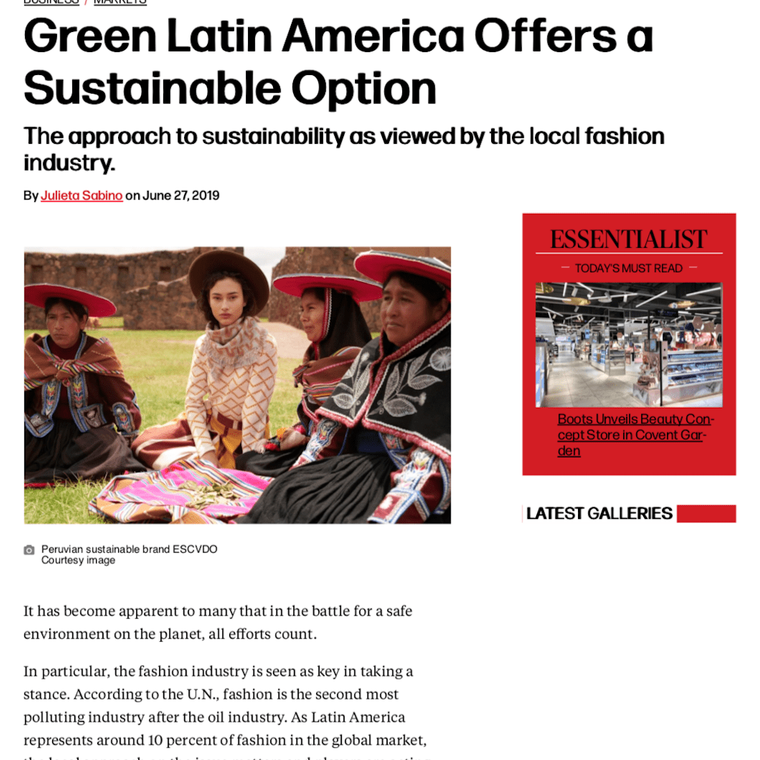 WOMEN'S WEAR DAILY - Caralarga México