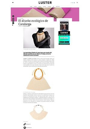 LUSTER MAGAZINE (2016) - Caralarga México
