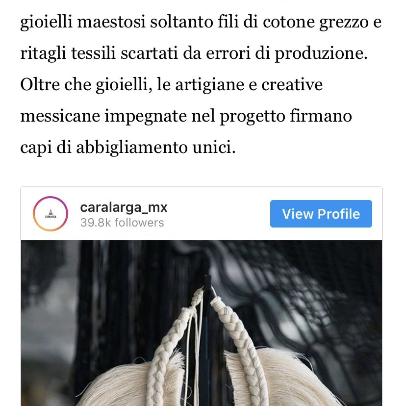 Vogue Italia | Coverage | Caralarga - Caralarga México