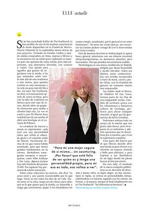 ELLE MAGAZINE (2016) - Caralarga México