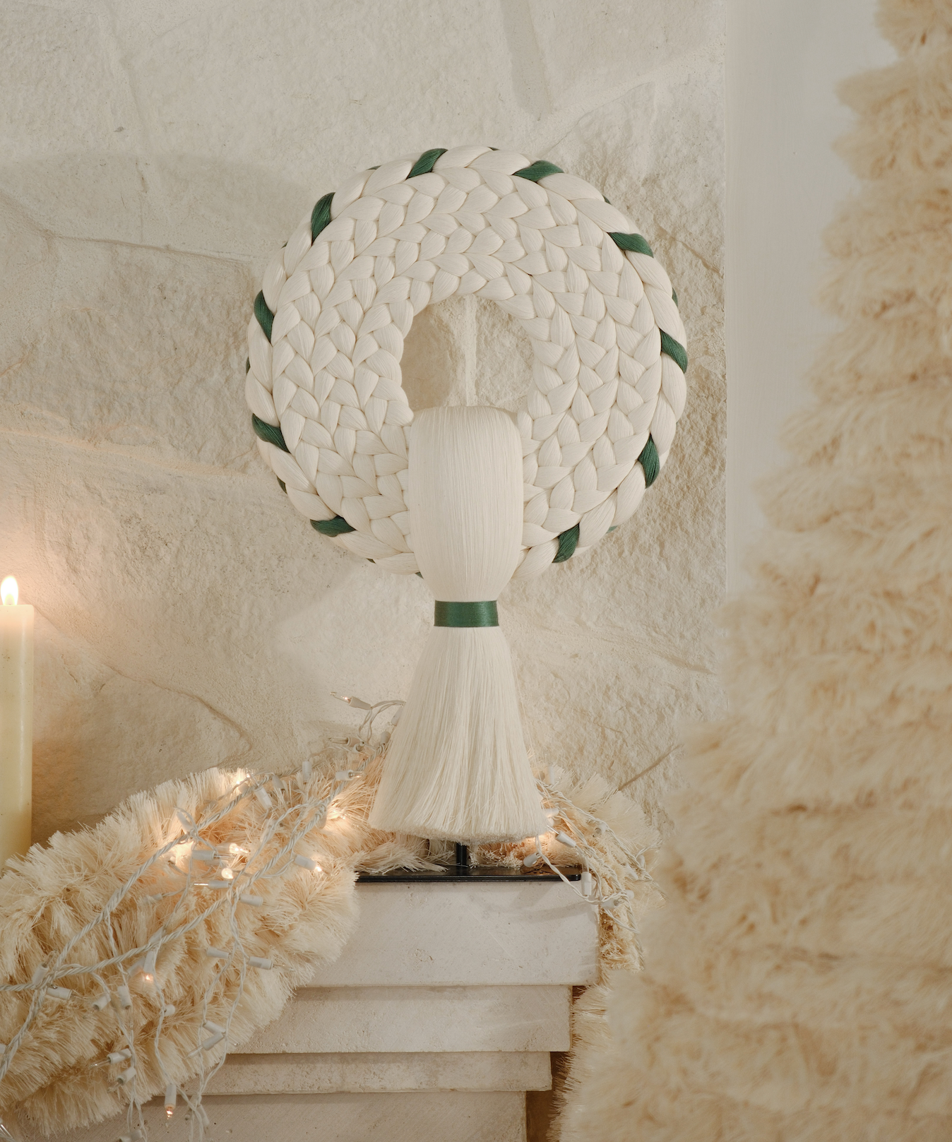 CORONA DE ADVIENTO DE MESA