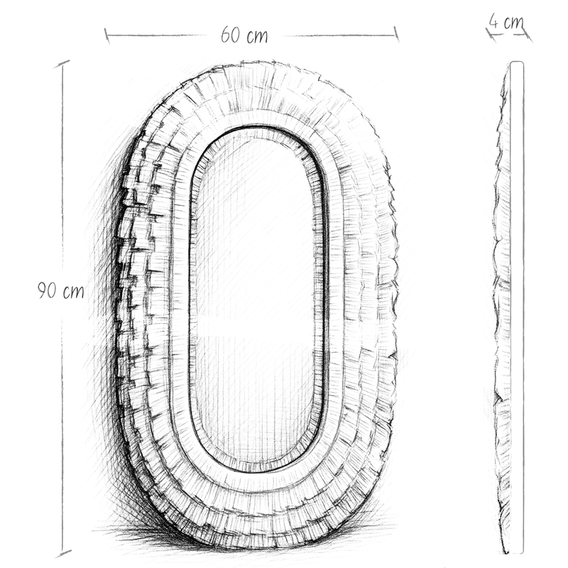 Espejo Oval