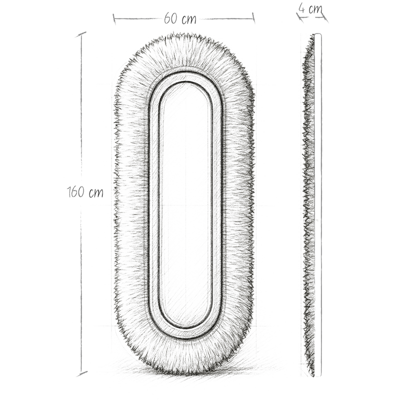Espejo Oval Maxi