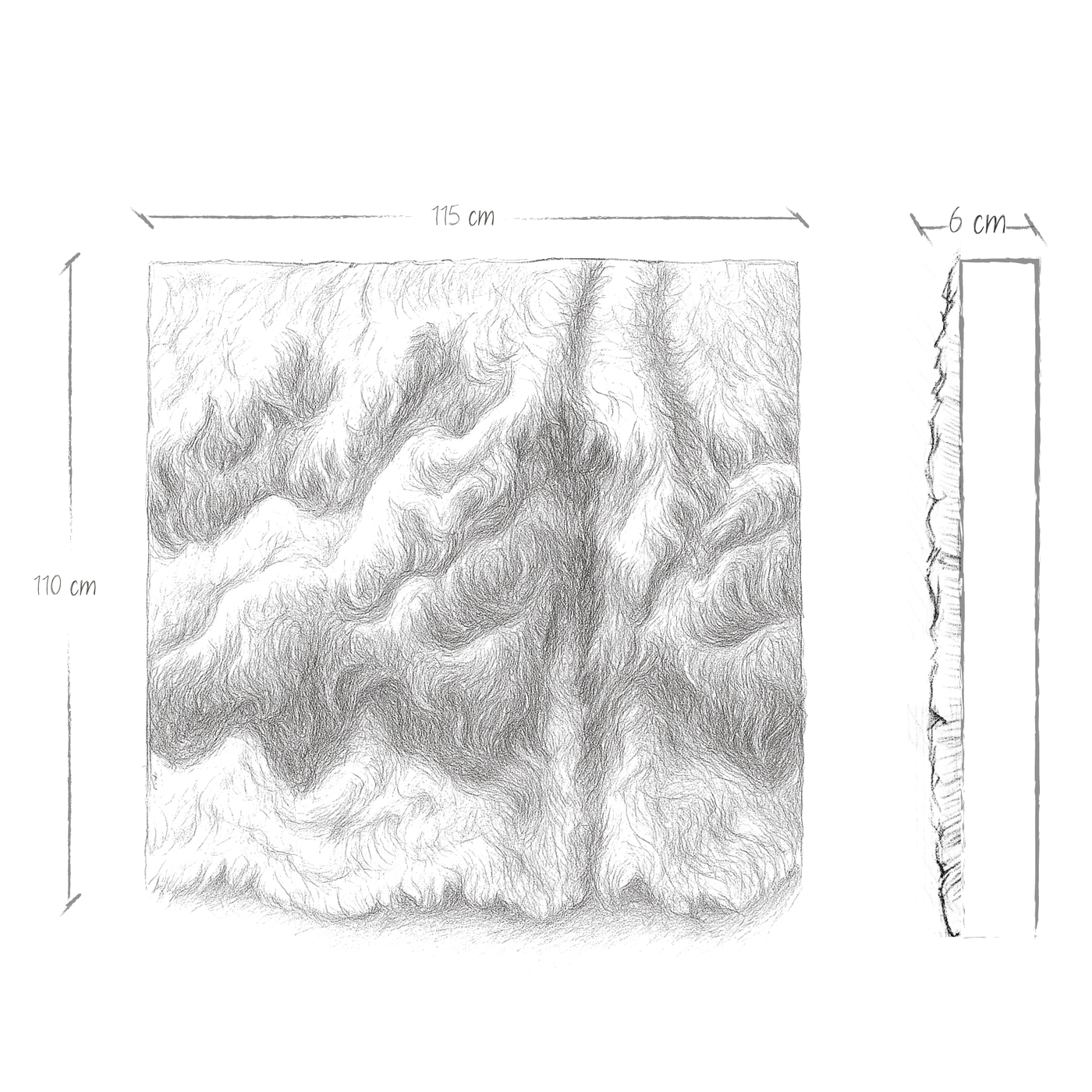 Boceto de dimensiones Manglar