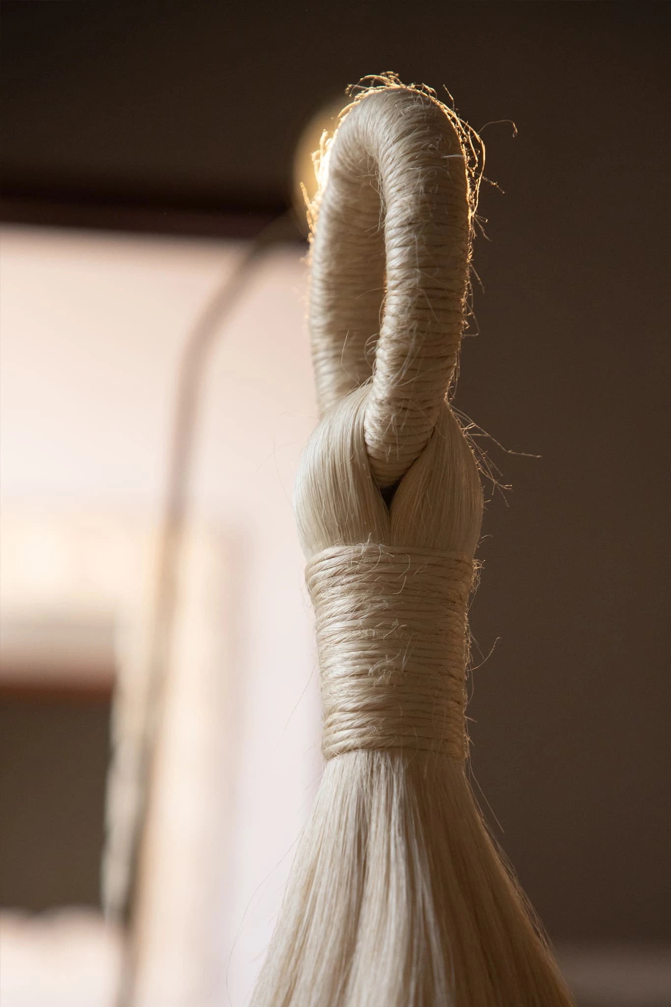 textil embarrilado con fibra de sansevieria