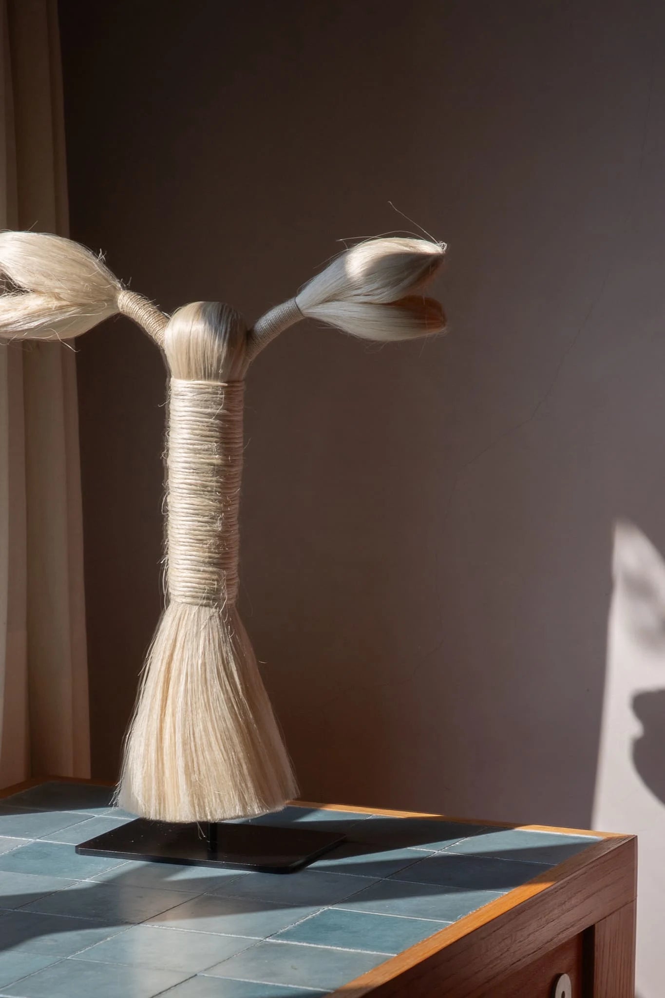 fibra de sansevieria cruda con estilo único para colección de 2 regiones mexicanas